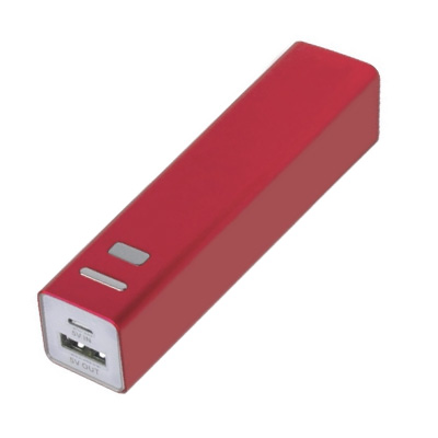 Mrdisc Bateria Portatil 2600 Mah Color Rojo